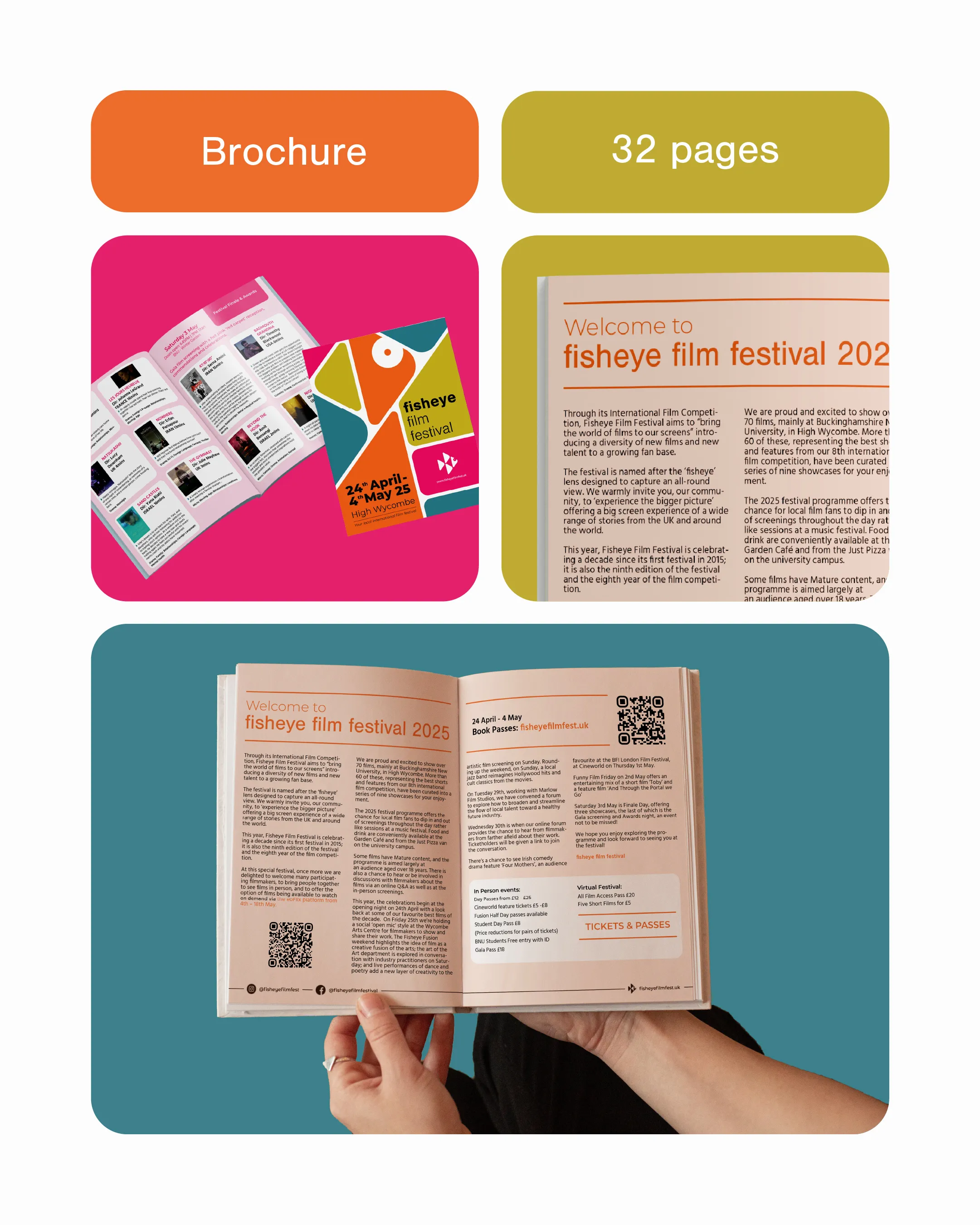 The 32-page programme.