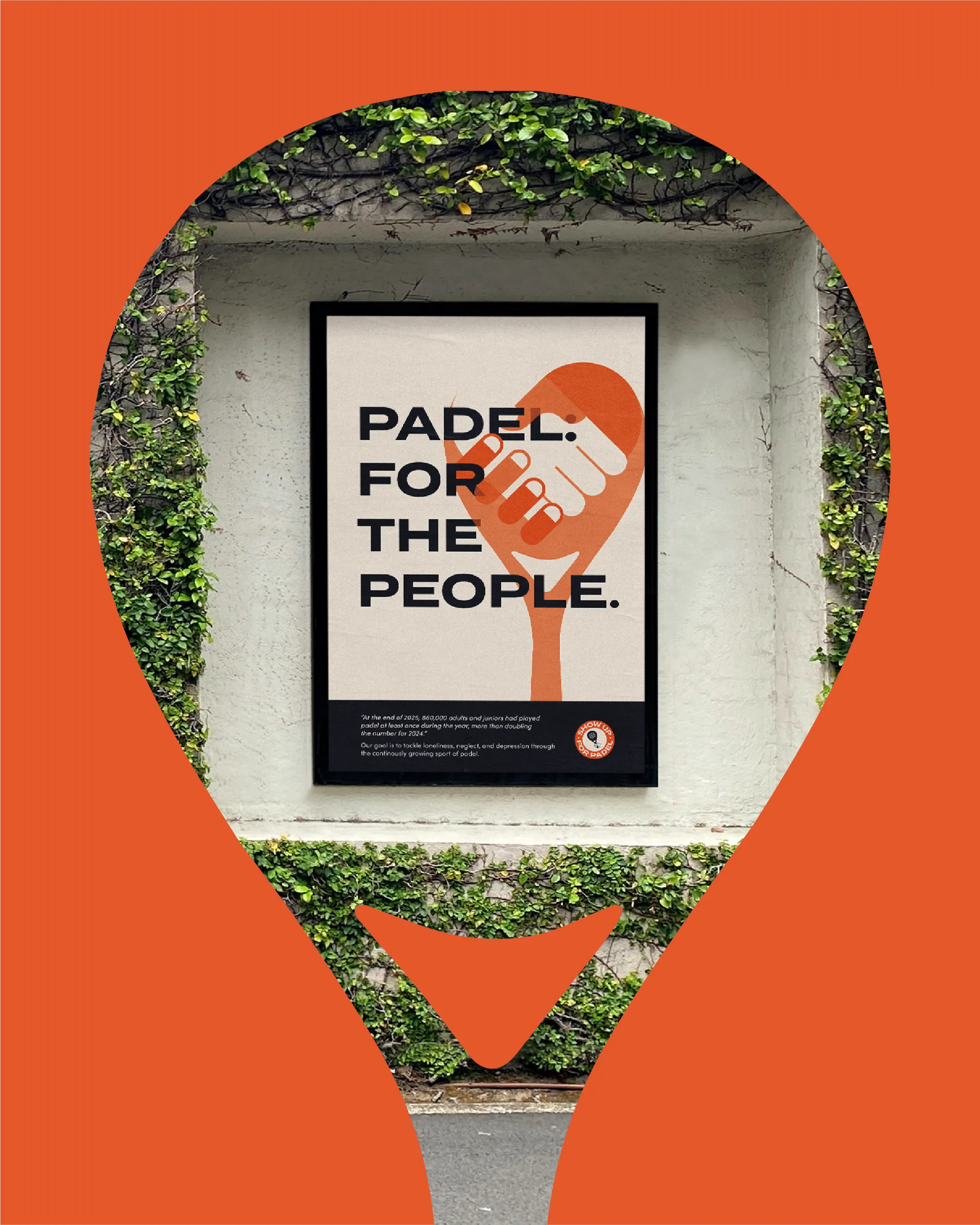 "Padel: for the people."