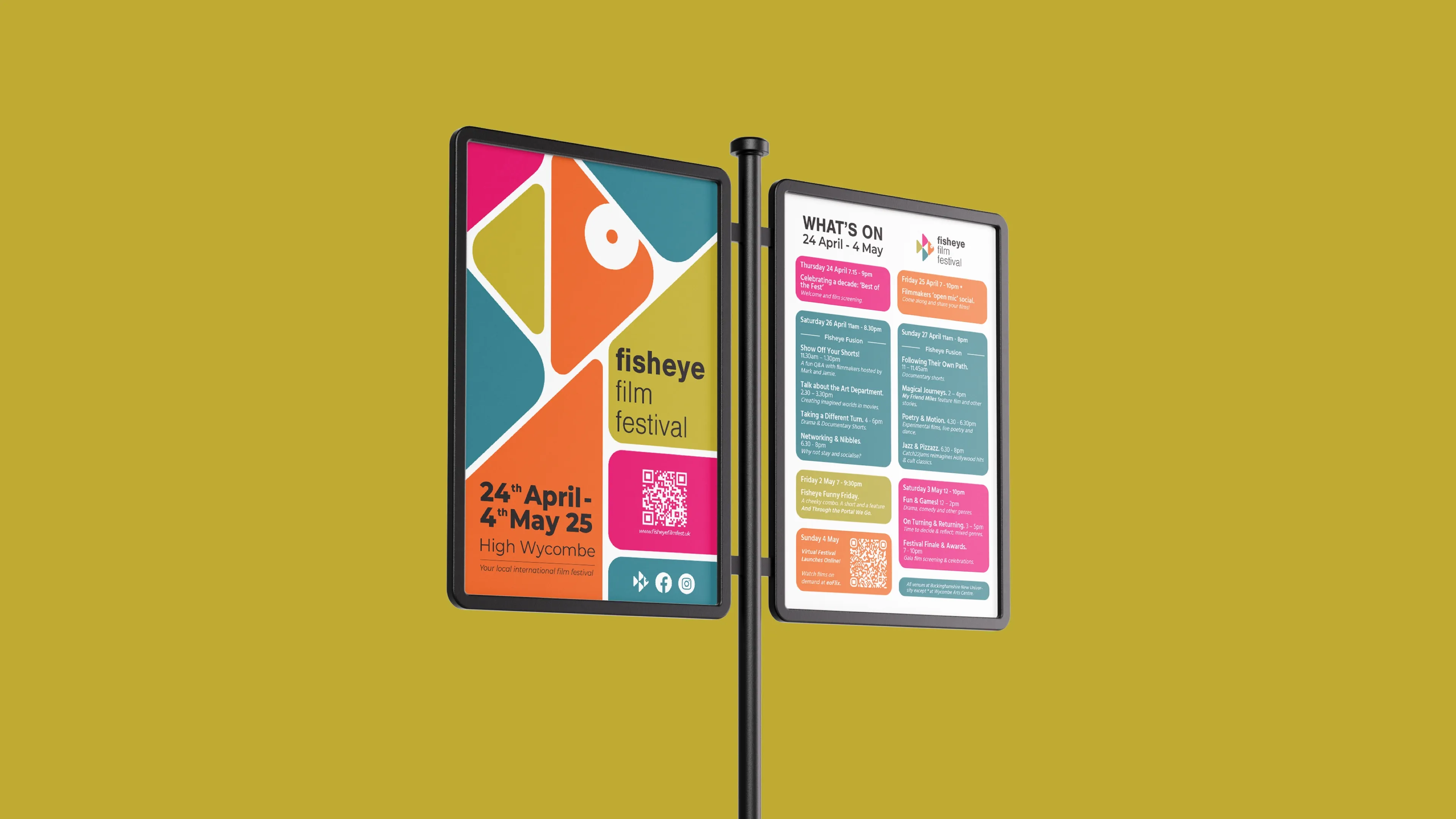 Fisheye Film Festival — Posters & Brochure